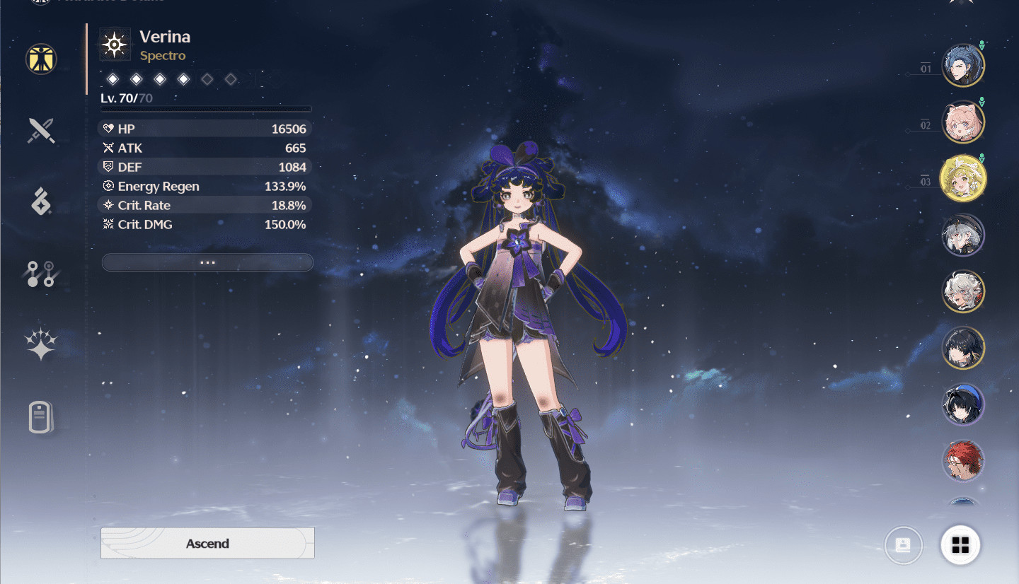 Color Inversion Verina Mod for Wuthering Waves | WuWa Mods