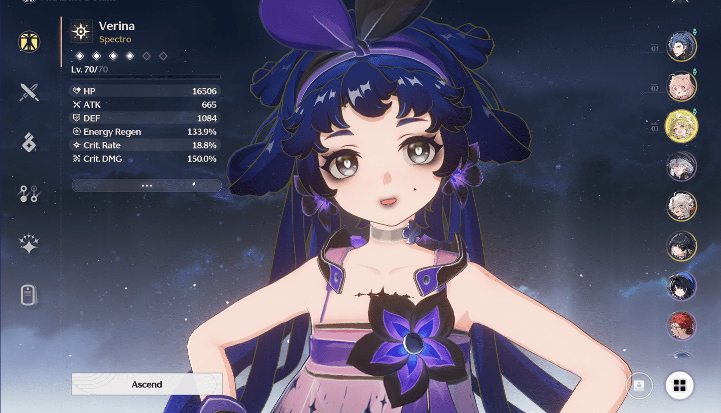 Color Inversion Verina Mod for Wuthering Waves | WuWa Mods