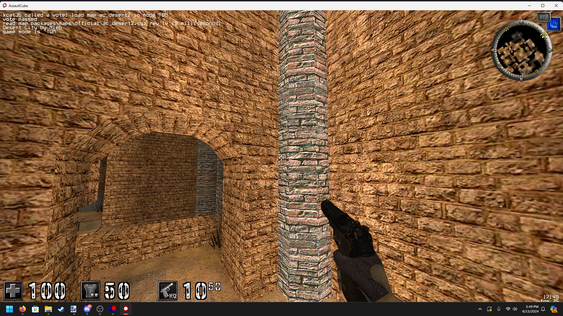 Rust m92 replacement for Mk77 Mod for AssaultCube | ACube Mods
