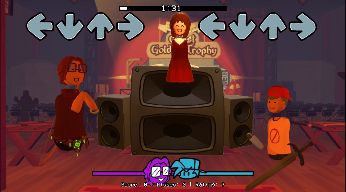 FRIDAY NIGHT WORM'N (vs recroom)