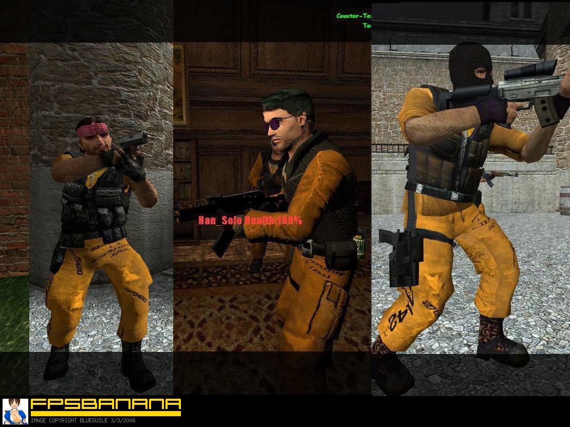 Escaped Prisoner Skin Pack