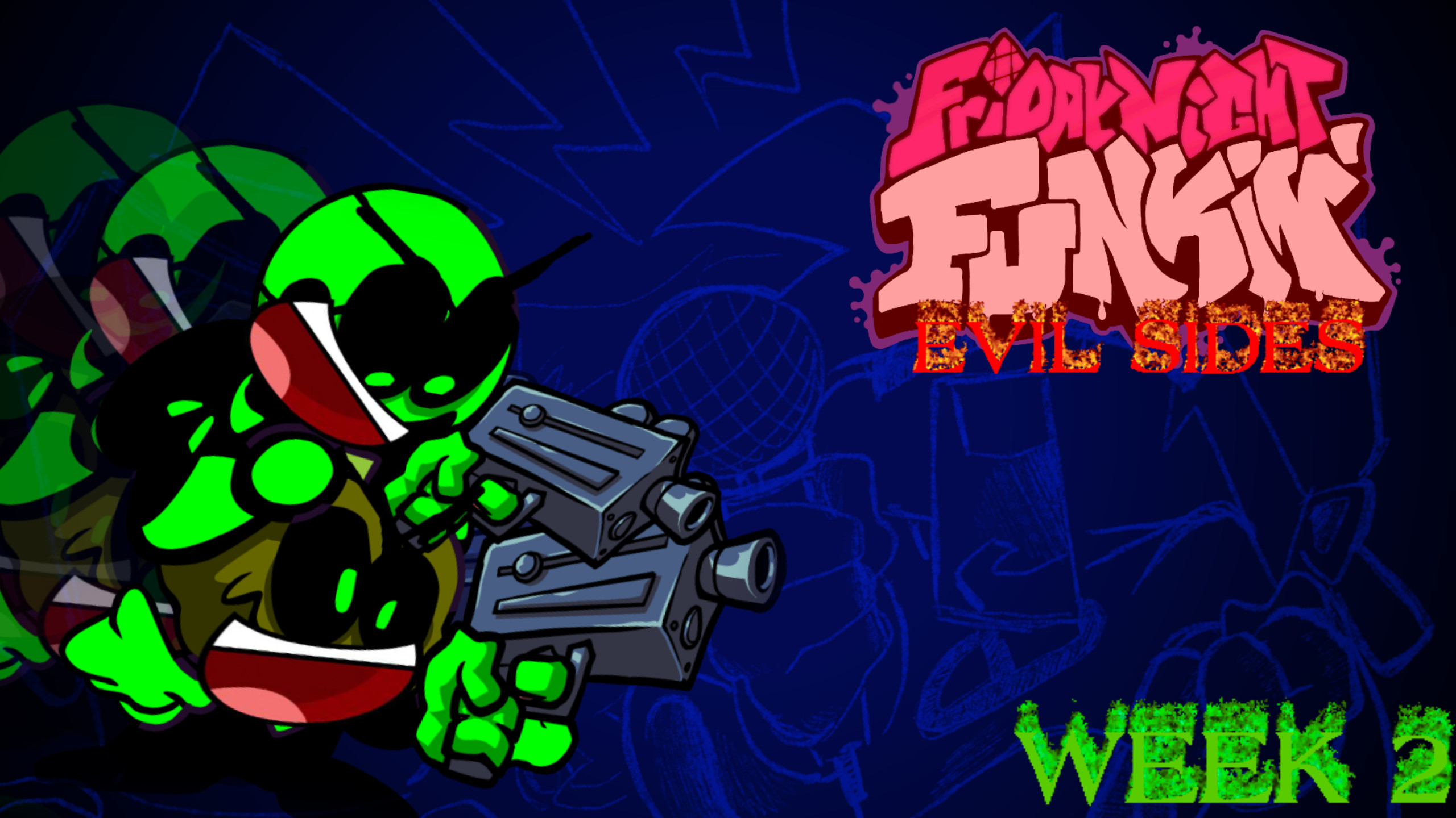 Friday Night Funkin, EVIL-SIDES (Week 2)