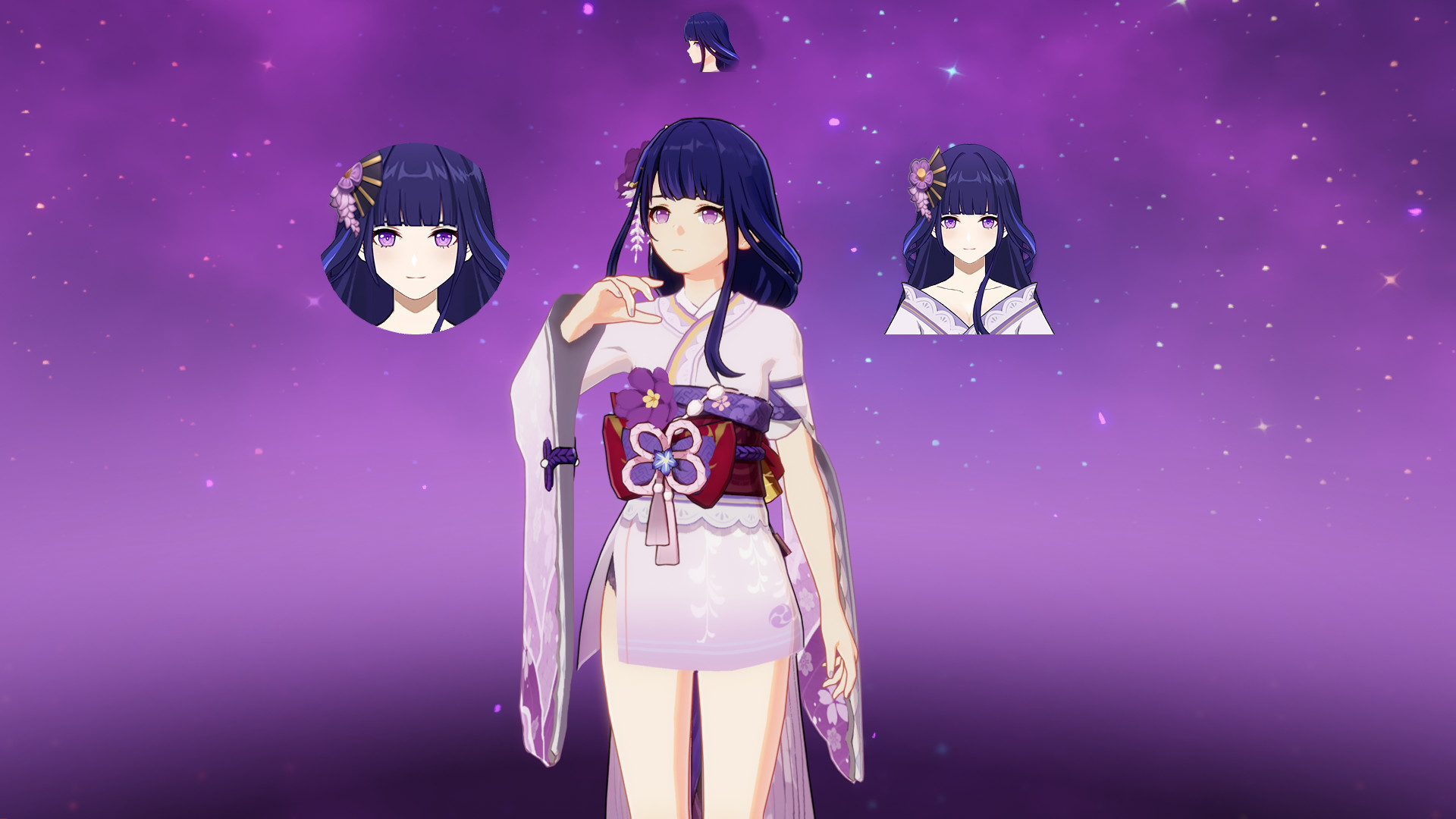 Raiden Icons - Long Hair/Boss/Makoto