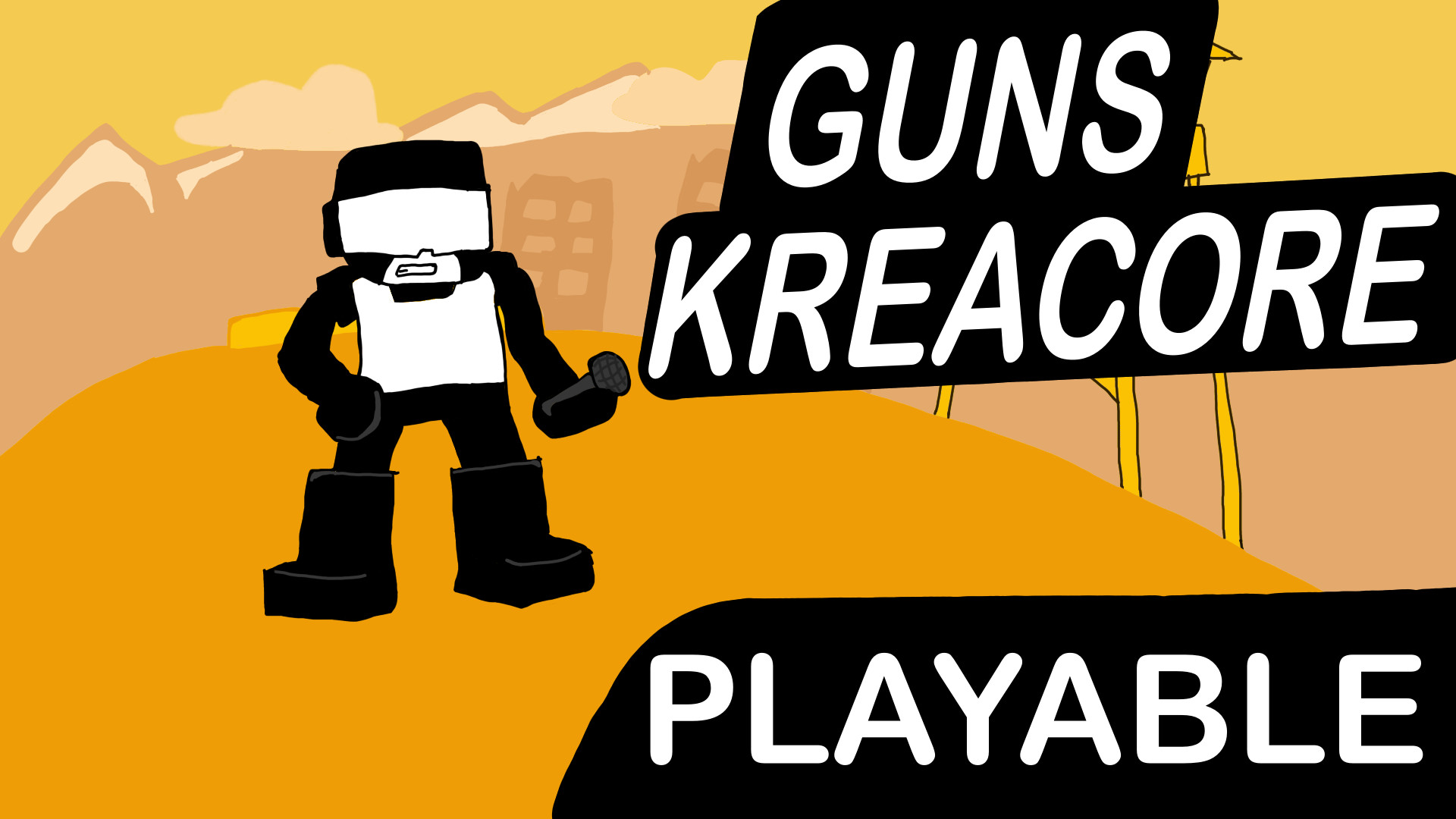 GUNS KREACORE REMIX (PLAYABLE FAN-CHART)