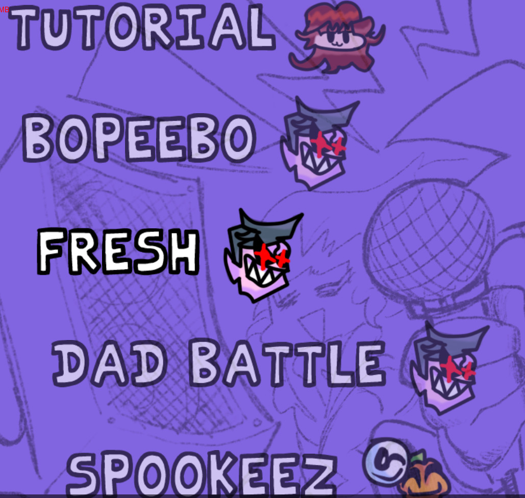 Friday Night Funkin Icon Refresh