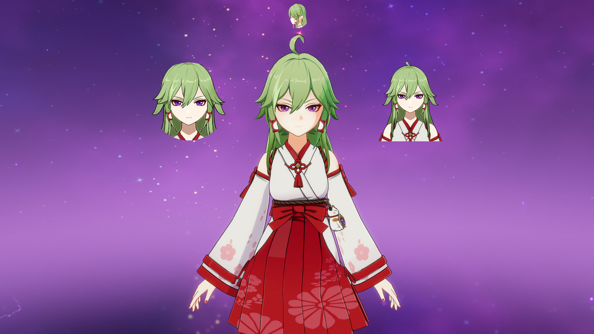 Icons - Miko Kuki Shinobu