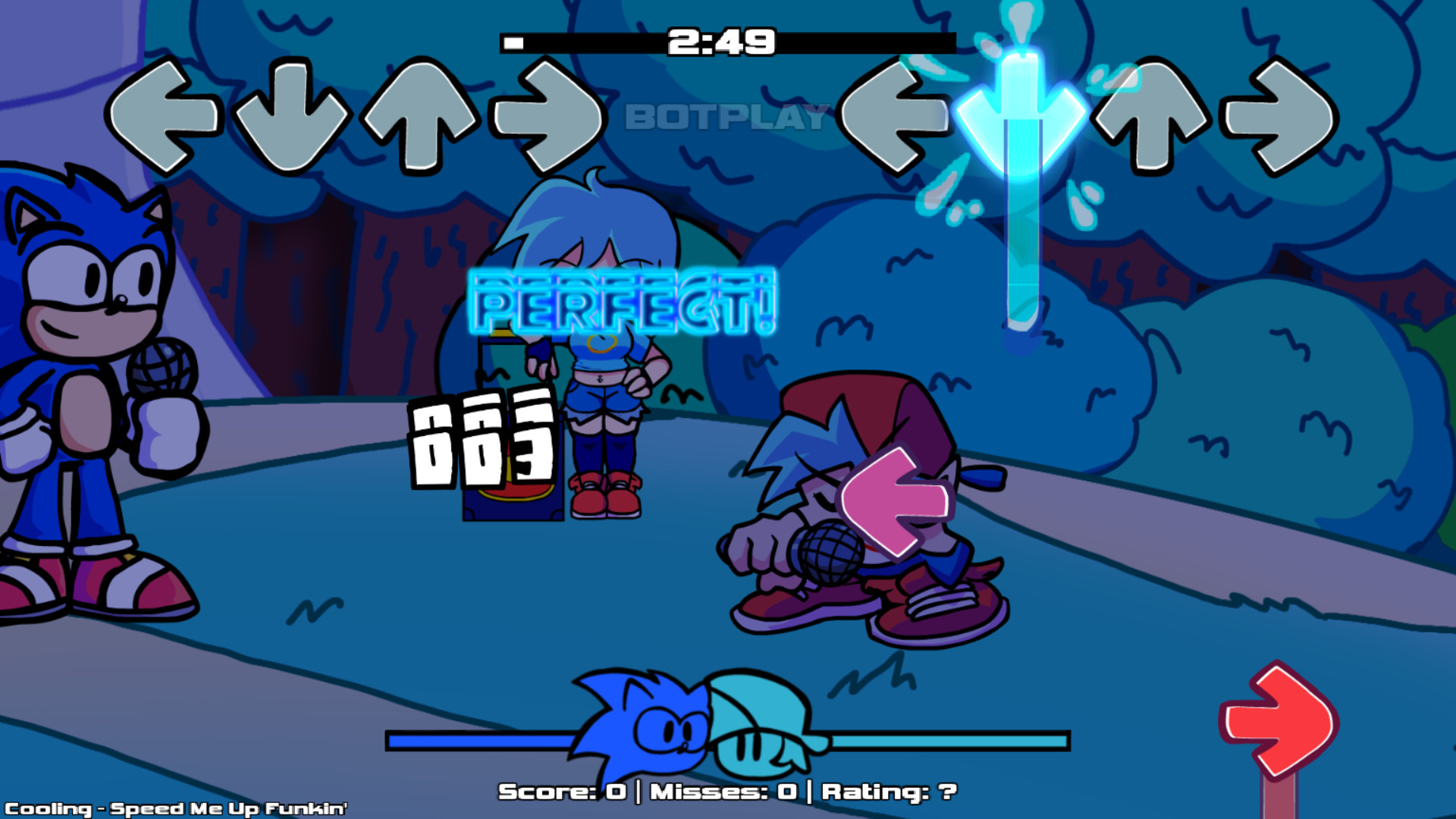 Speed Me Up Funkin' (A Sonic Movie FNF Mod) Mod for Friday Night Funkin ...