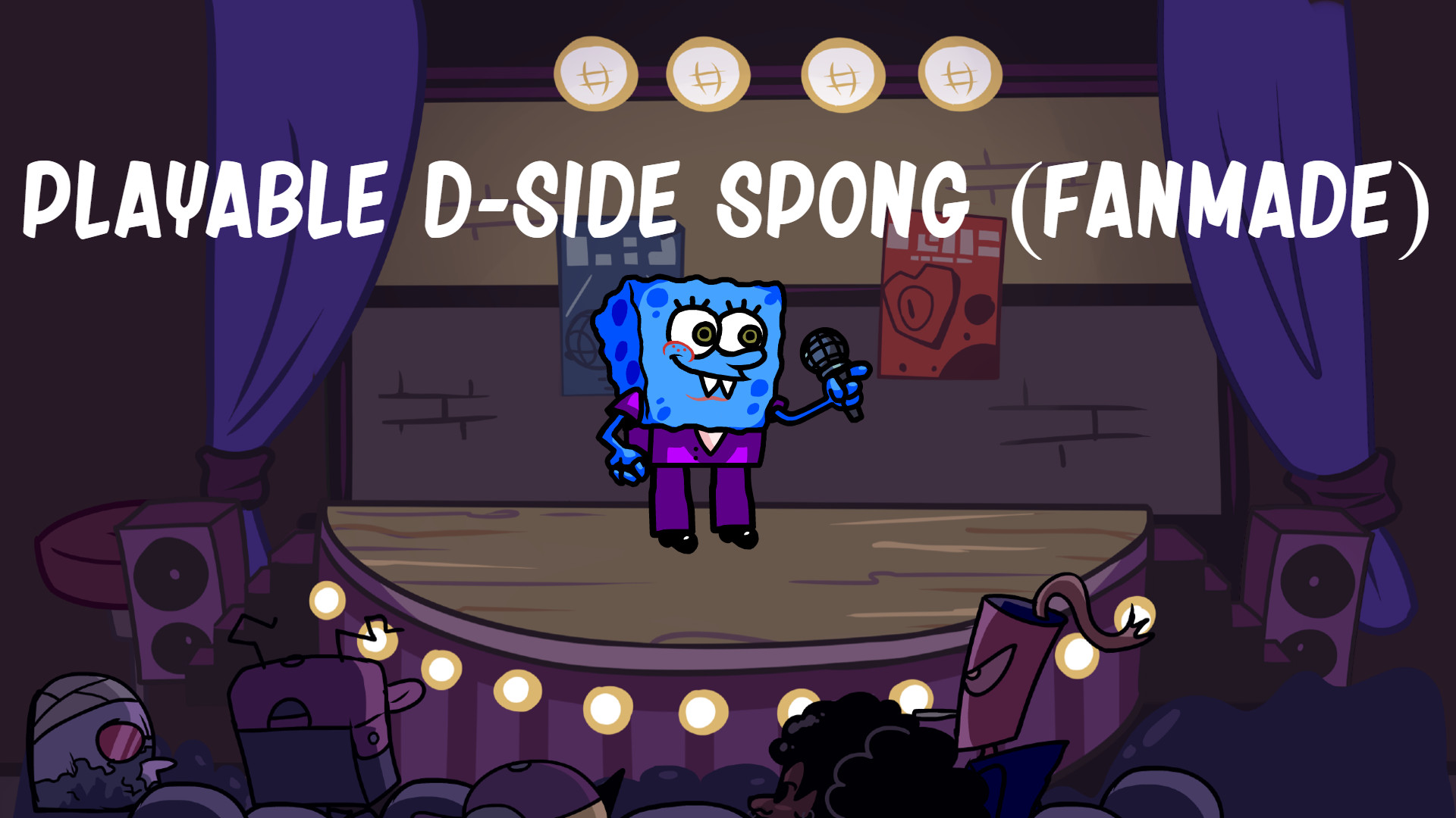 Playable D-Side Spong (FanMade) + FLA