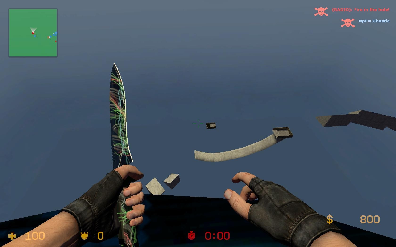 Neon Wire Knife Skin