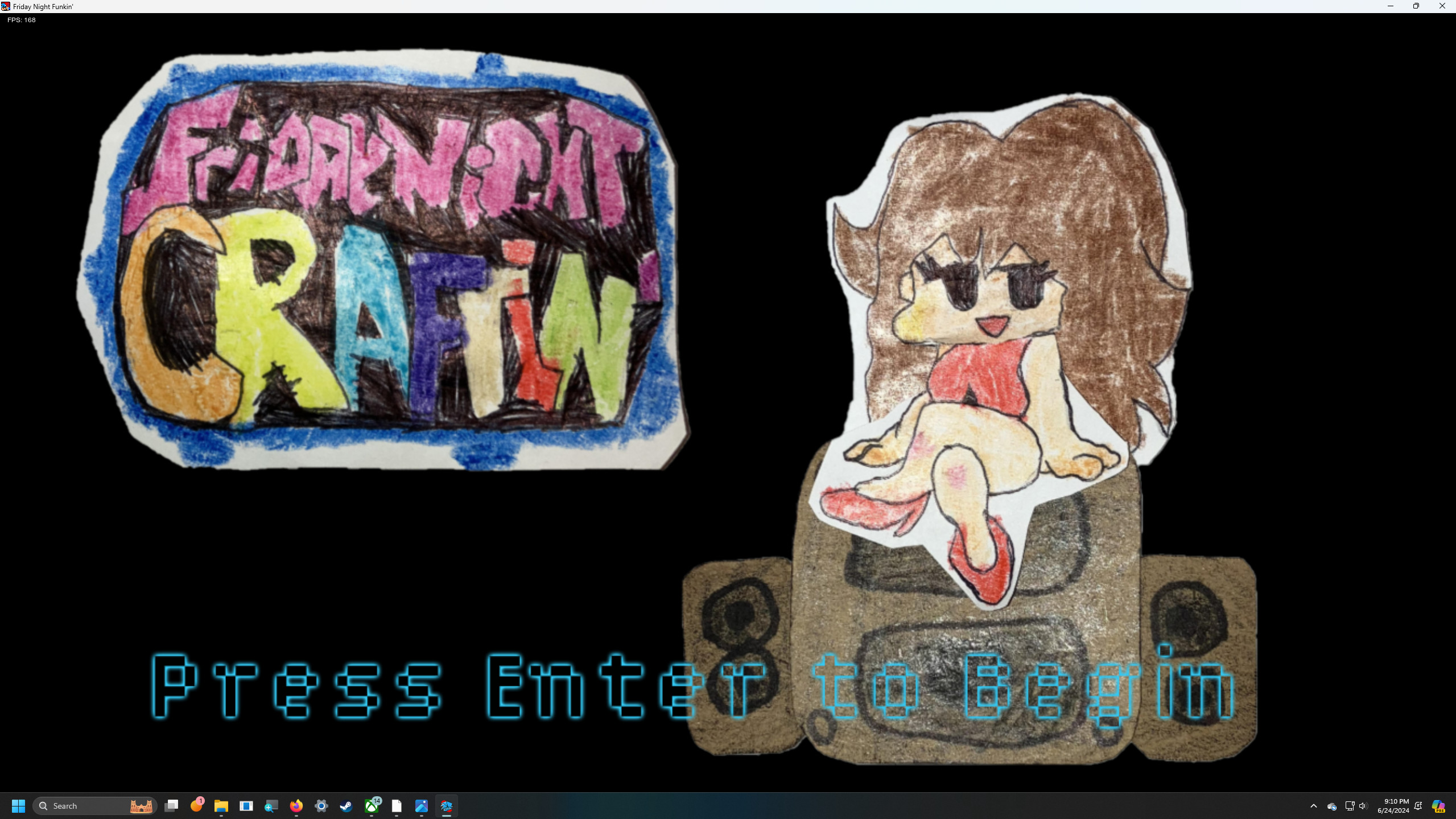 Friday Night Craftin Mod for Friday Night Funkin' | FNF Mods