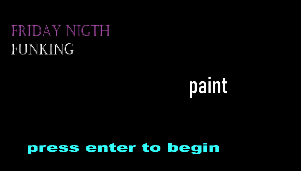fnf in paint