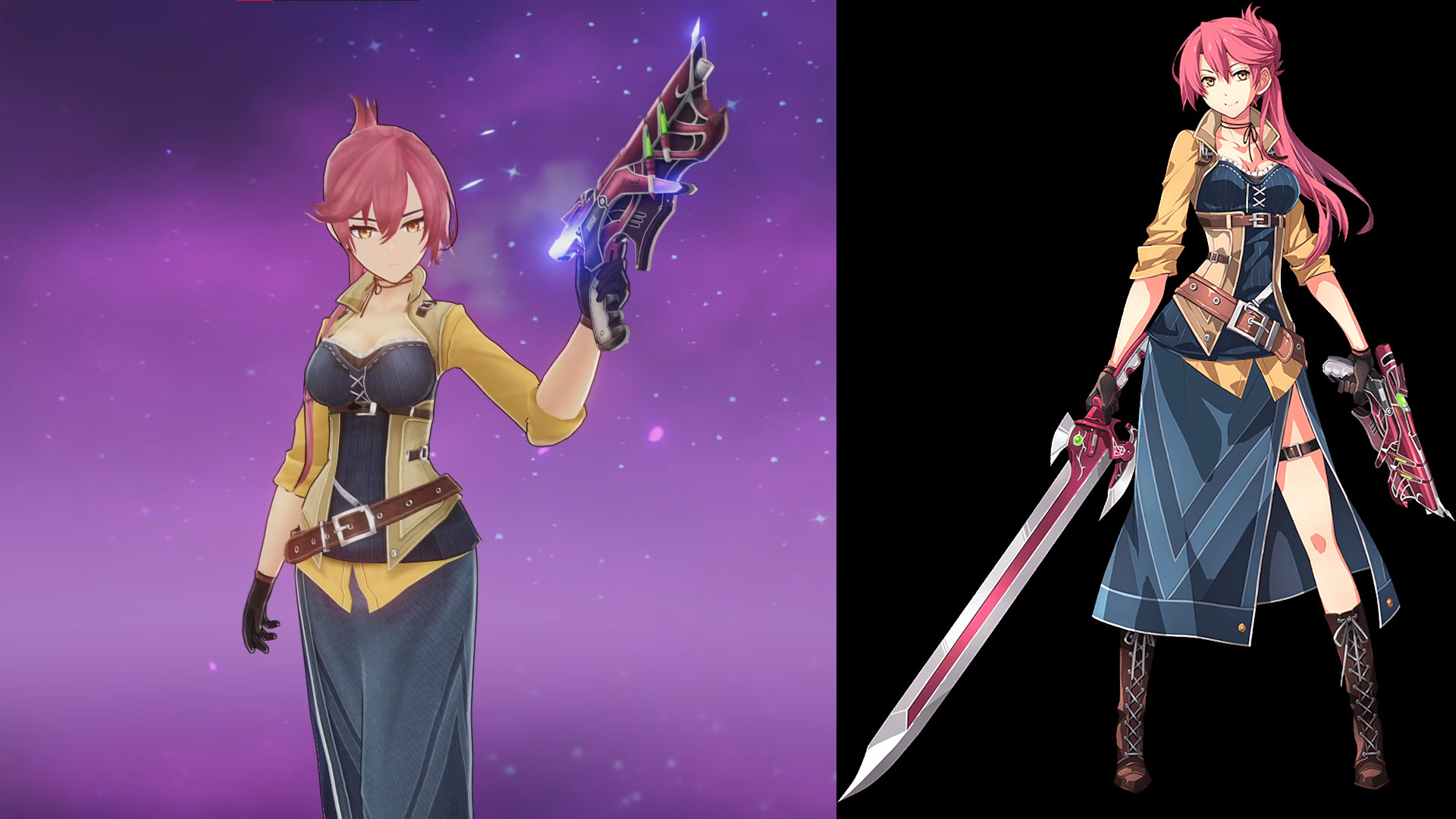 Sara Valestein from Trails series over Clorinde