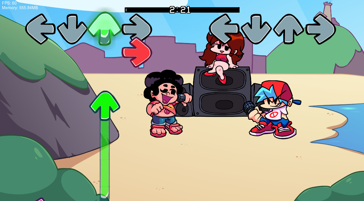 FNF: BEACH PARTY - VS Steven Universe