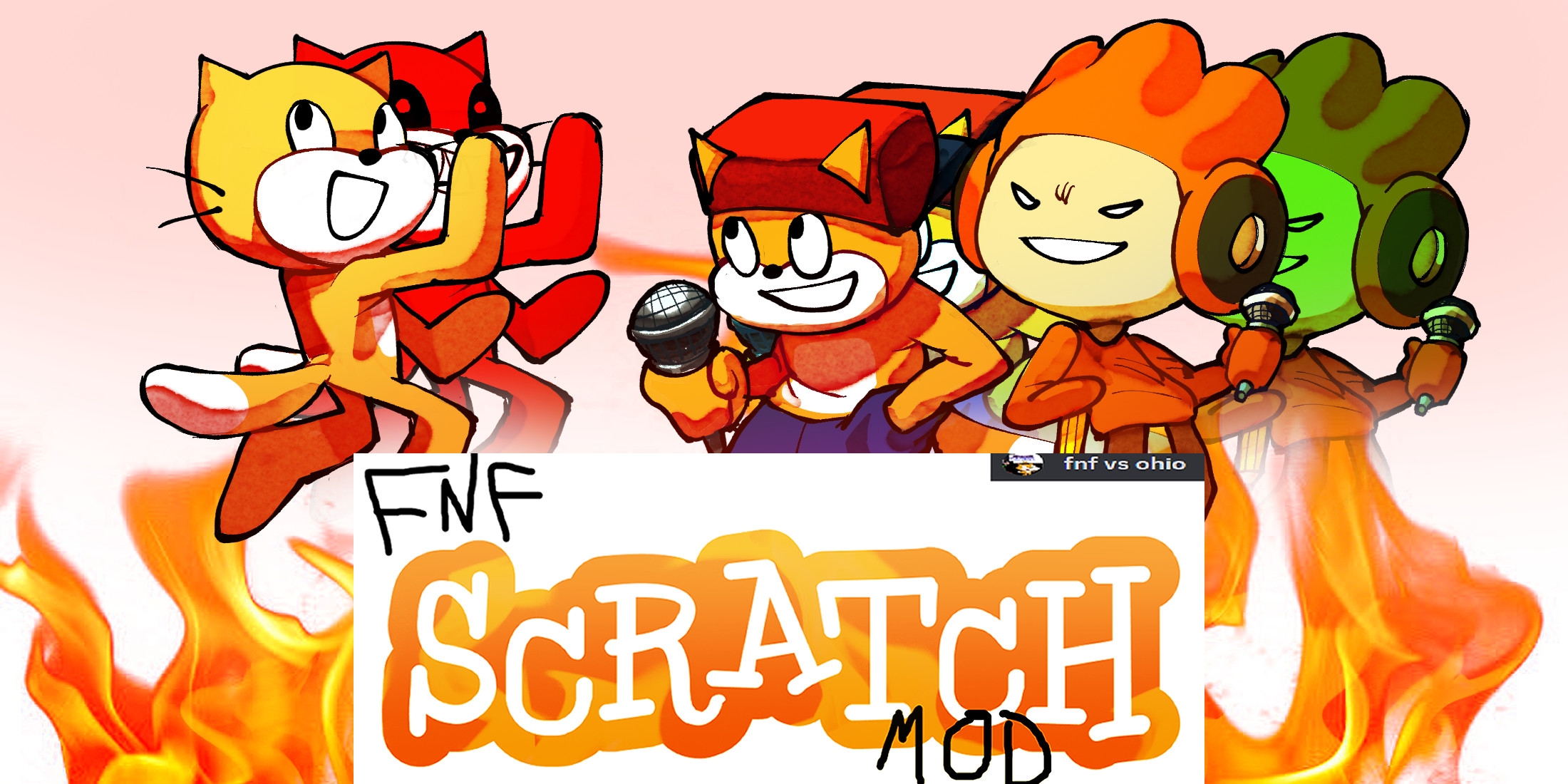 FNF' SCRATCH MOD [Friday Night Funkin'] [Mods]
