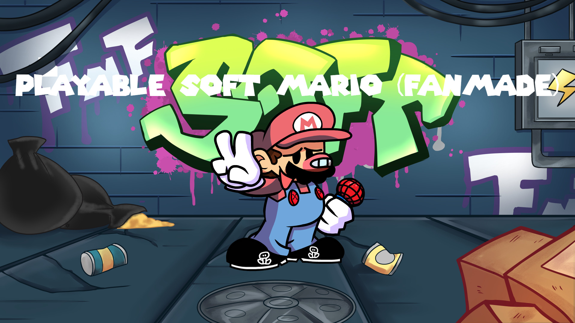 Playable Soft Mario (FanMade) + FLA