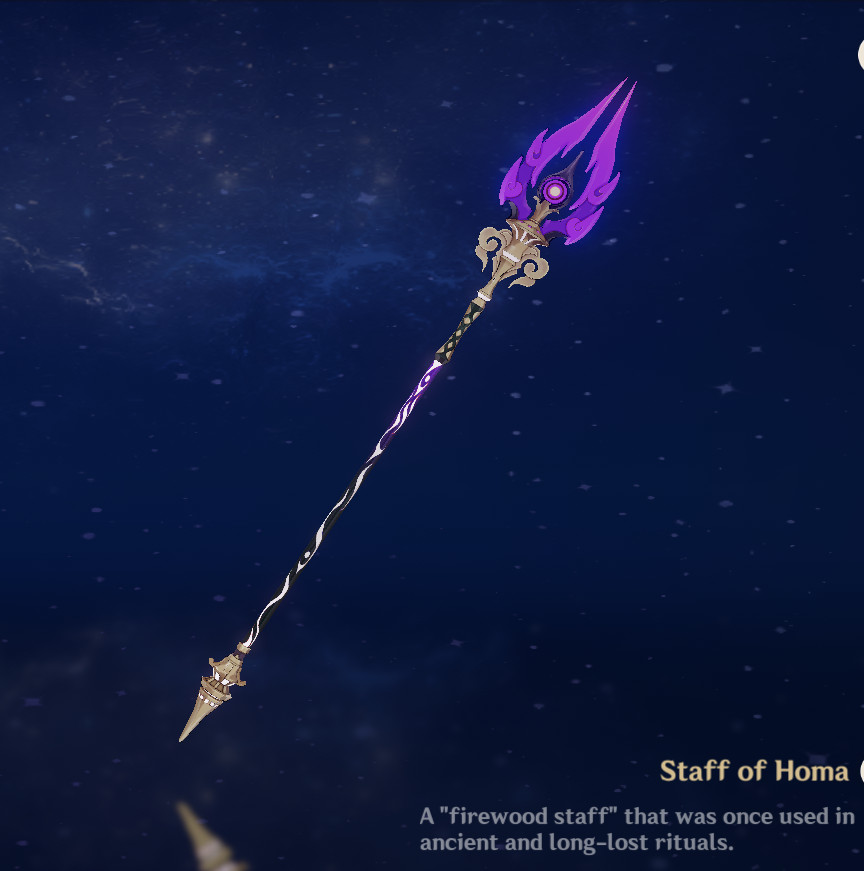 Purple Staff of Homa