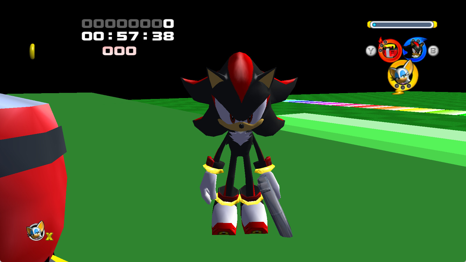 Shadow with a Gun Mod for Sonic Heroes | SH Mods