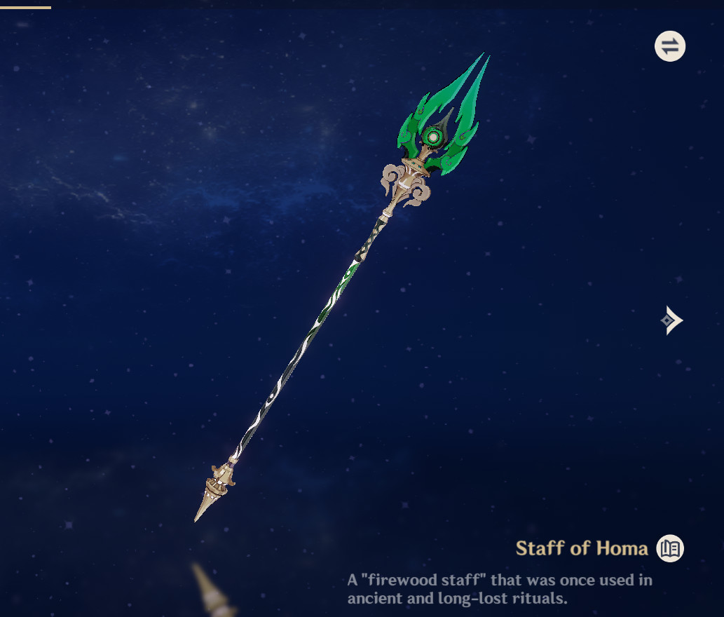 Green Staff Of Homa
