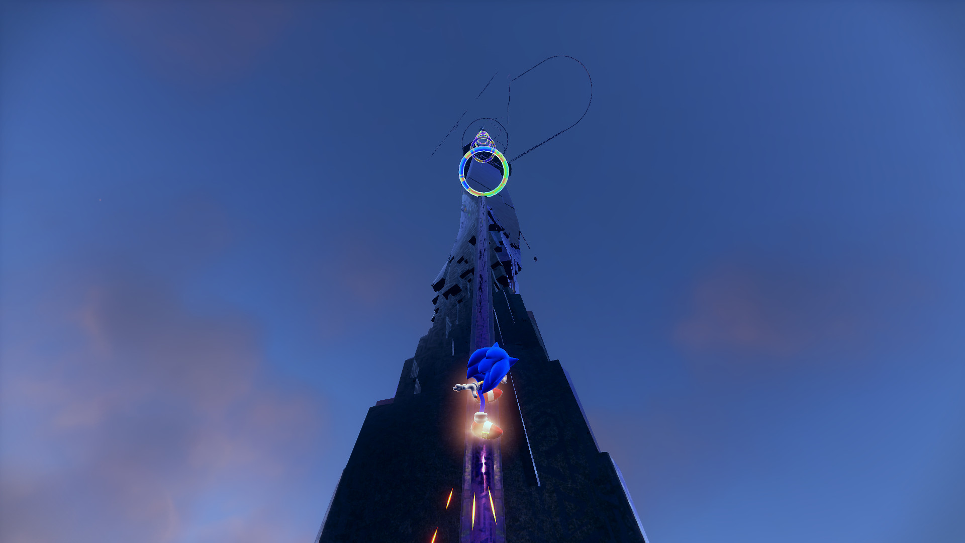 Mega-Tower Challenge (Only Up) Mod for Sonic Frontiers | Frontiers Mods