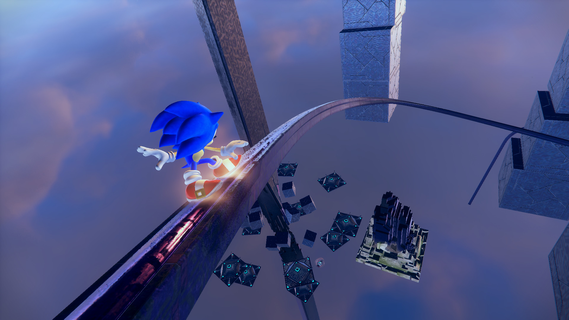 Mega-Tower Challenge (Only Up) Mod for Sonic Frontiers | Frontiers Mods