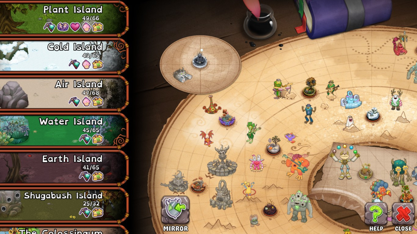 Monster Populated Map AVIF UPDATE Mod For My Singing Monsters MSM Mods Monster Populated Map AVIF UPDATE Mod For My Singing Monsters MSM Mods