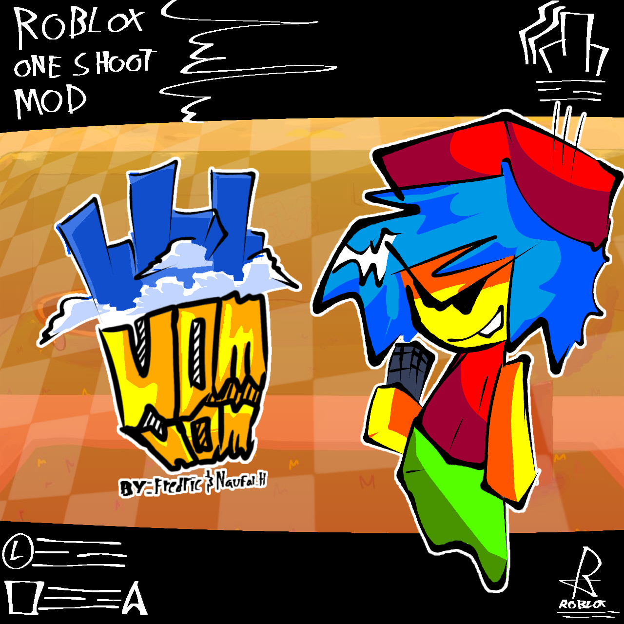 FNF - SILLY ROBLOX ONE SHOT MOD