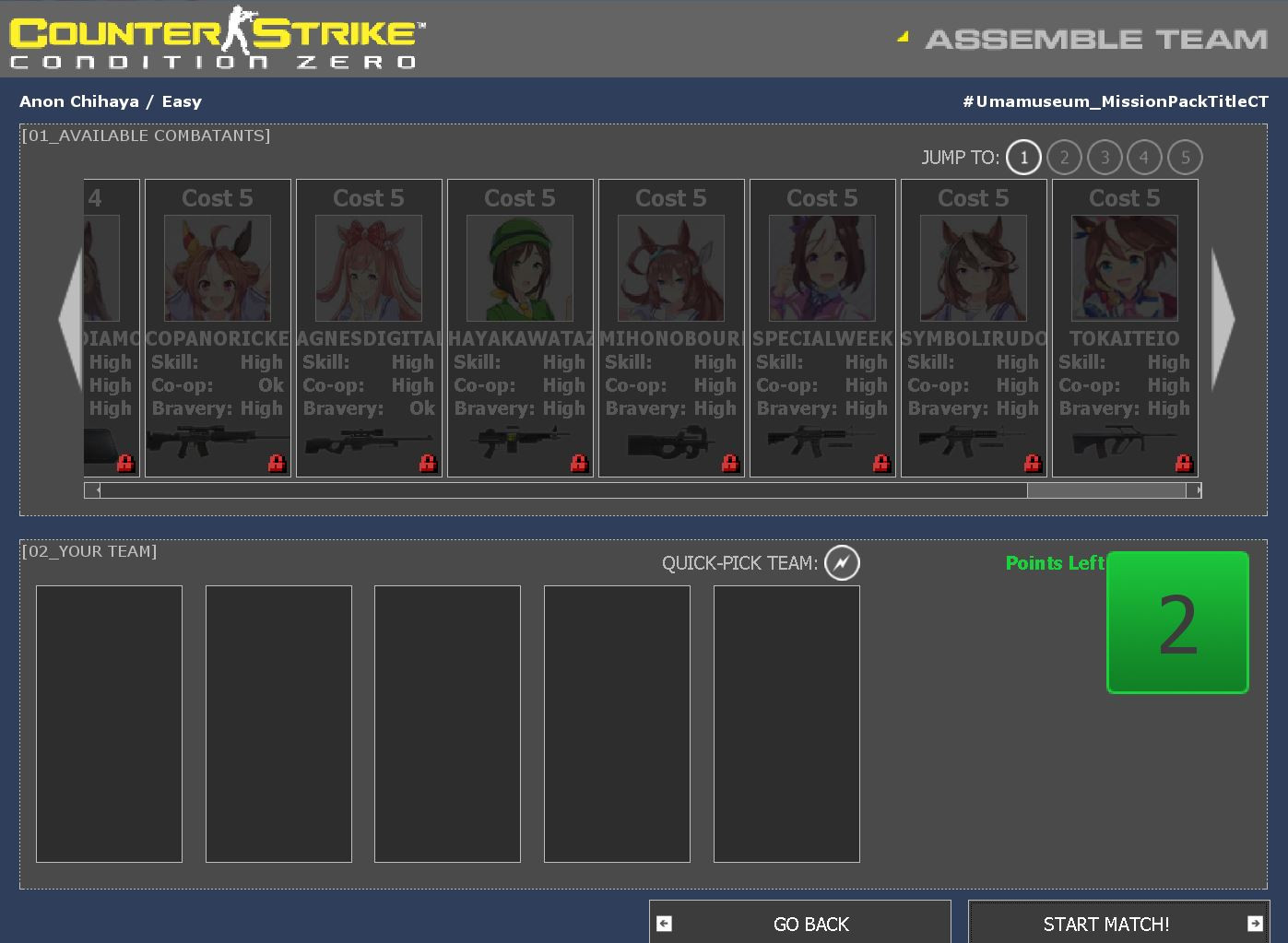 Umamuseum:Tour of Dutys Mod for Counter-Strike: Condition Zero | CS:CZ Mods