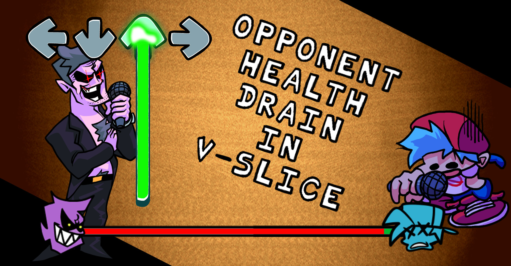 Opponent Health Drain [V-Slice/Base Game]