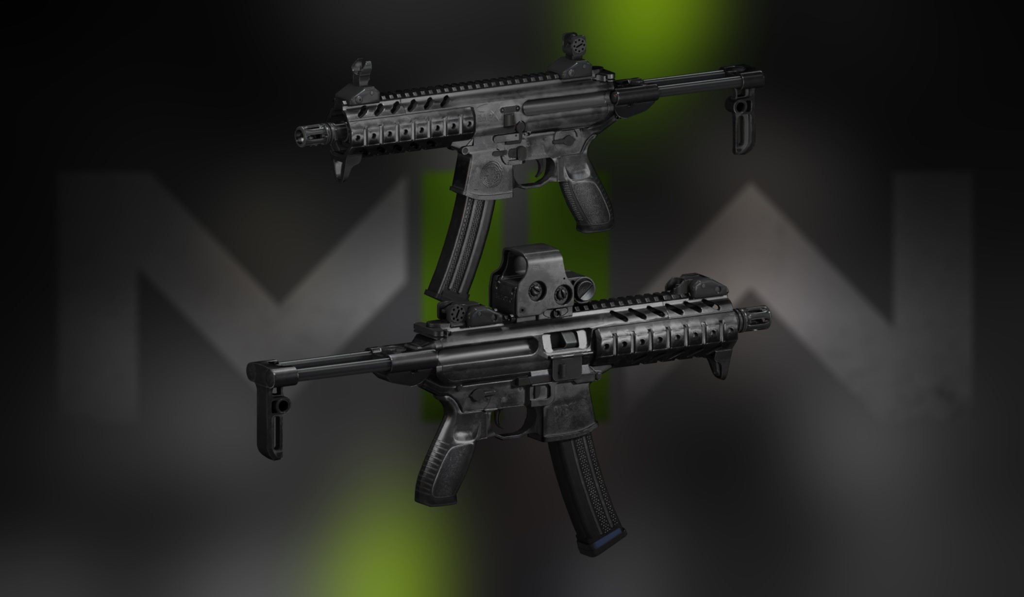 SIG MPX on MWII Anims
