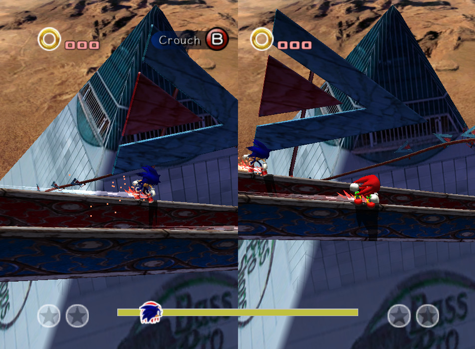Bass Pro Shop Pyramid in Grind Race Mod for Sonic Adventure 2 | SA2 Mods