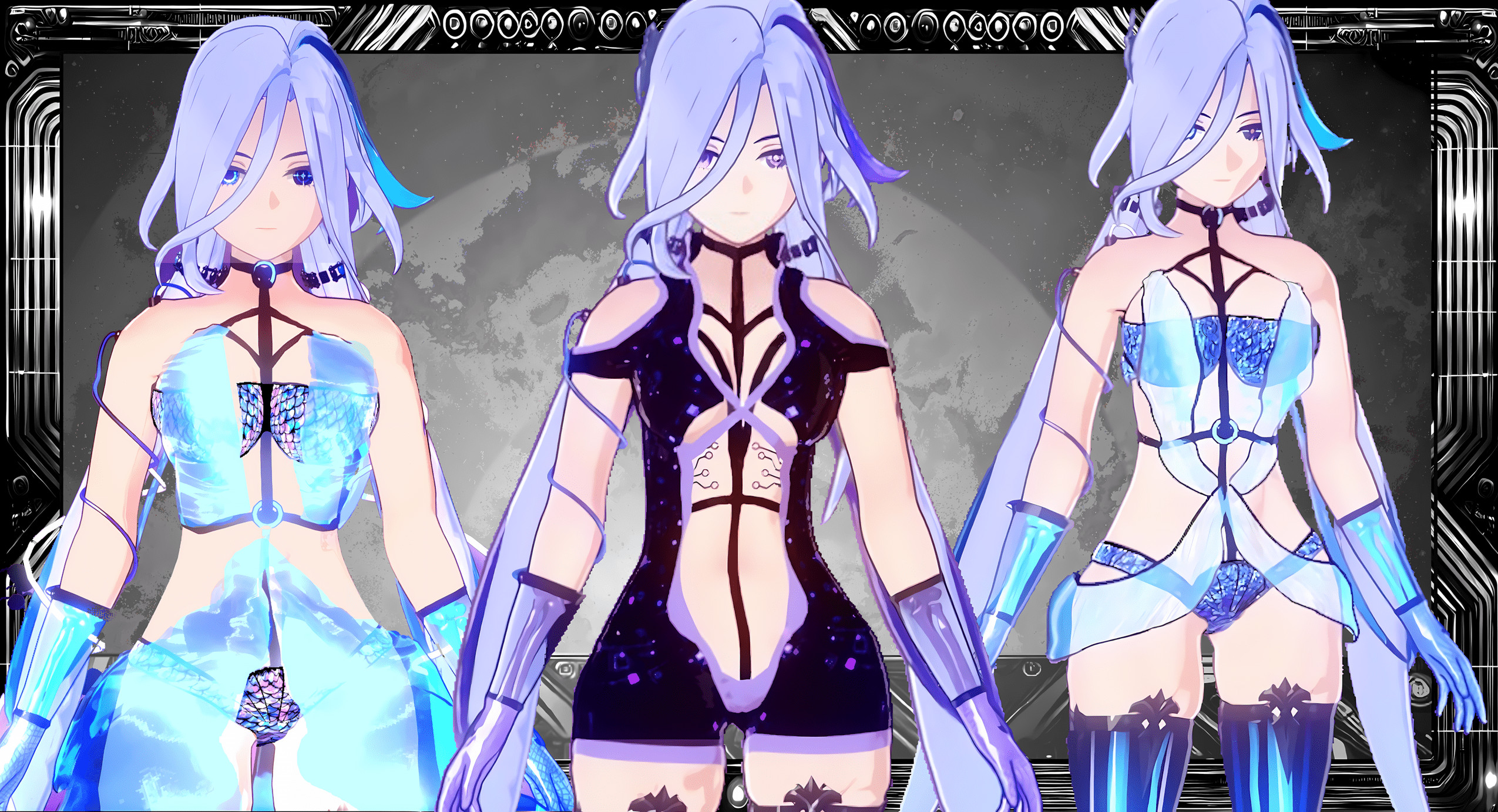 Bionic Clorinde SFW & NSFW Animated Reactive