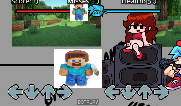 FNF Vs Stev plush mod