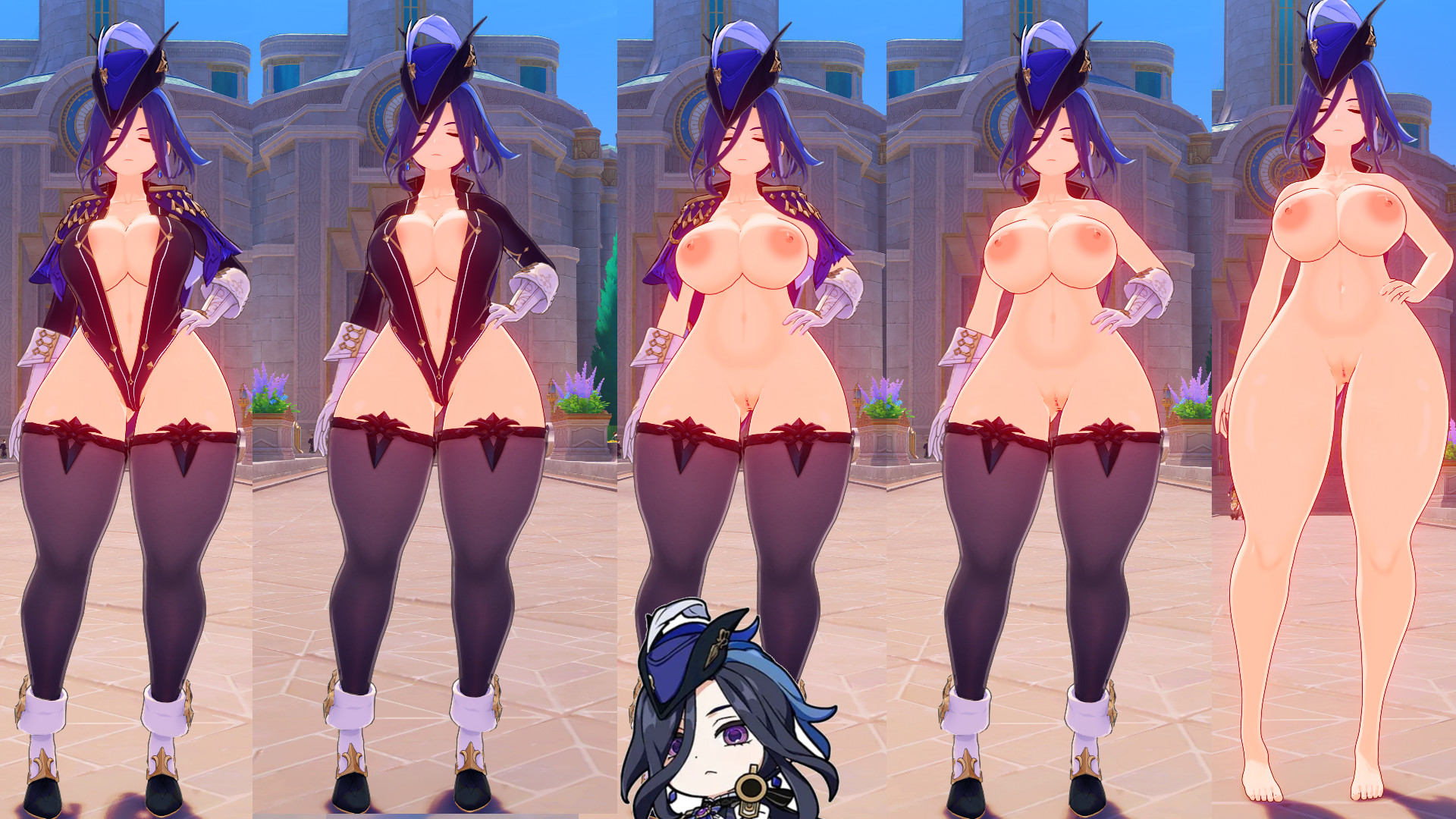 Thicc Clorinde ToggleMOD