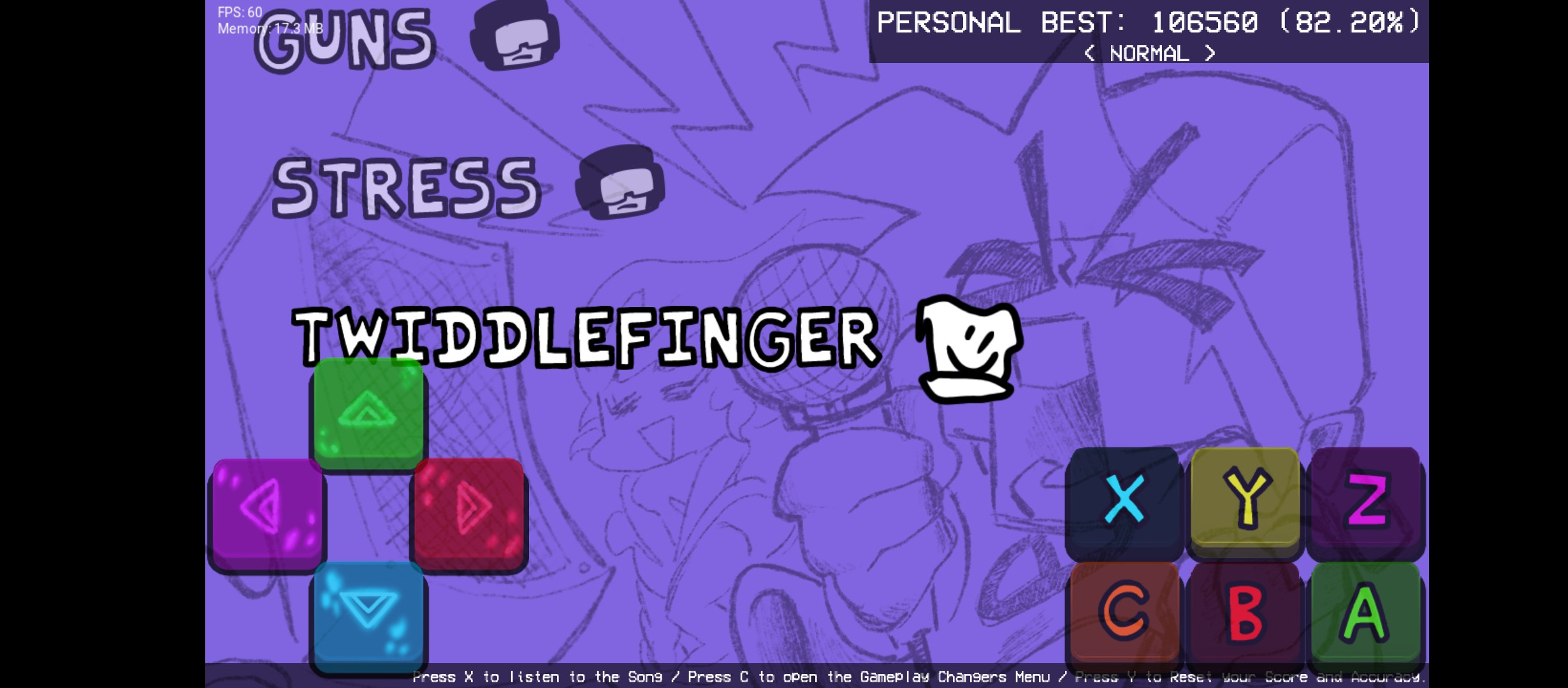 twiddlfingr but bad modd