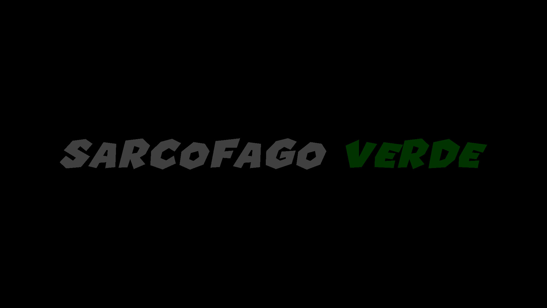 SARCOFAGO VERDE