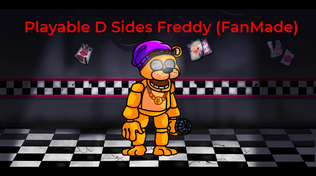Playable D Sides Freddy (FanMade)