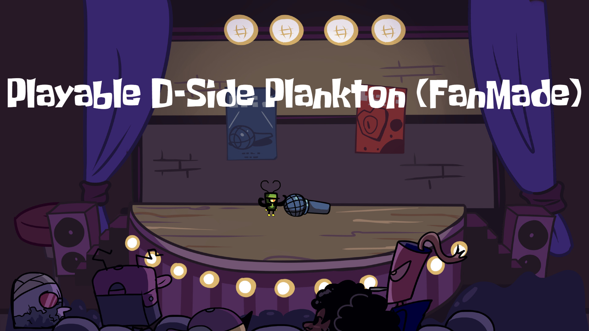 Playable D-Side Plankton (FanMade) + FLA