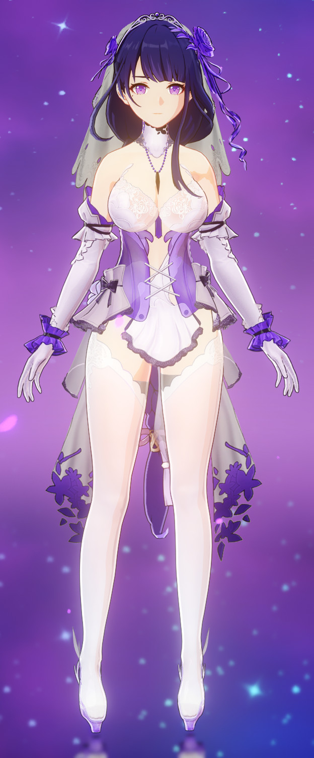 Raiden snowbreak wedding dress