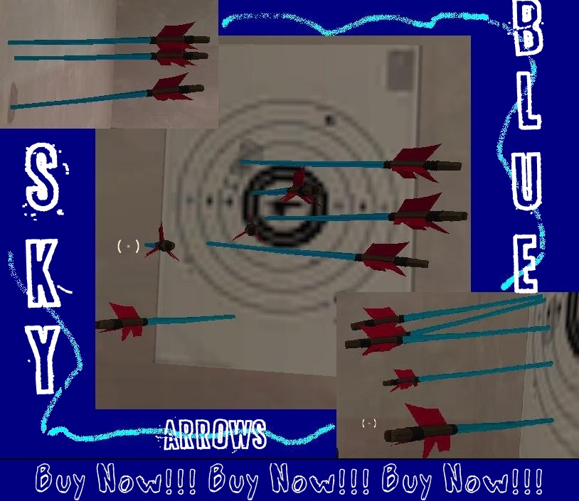 Sky Blue Arrows