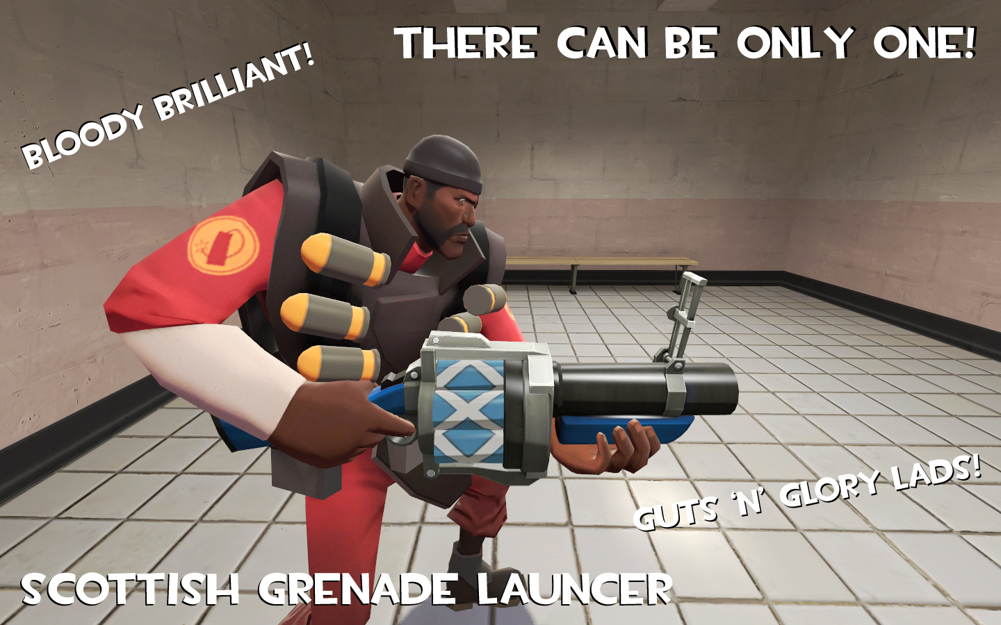 Scottish Grenades and Launcher