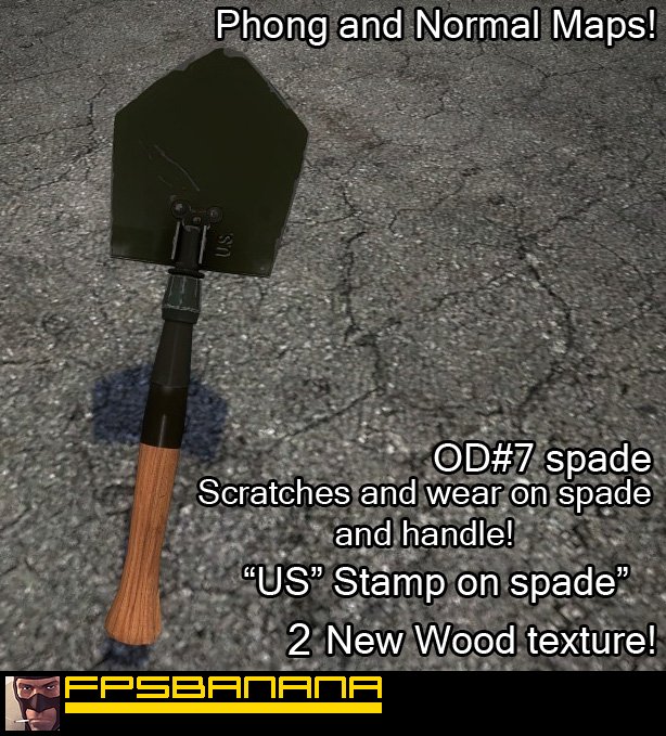 Army OD Shovel V2!