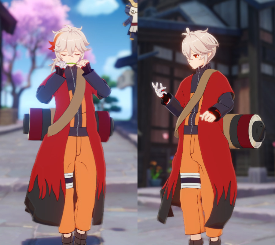 Kazuha Naruto outfit Mod