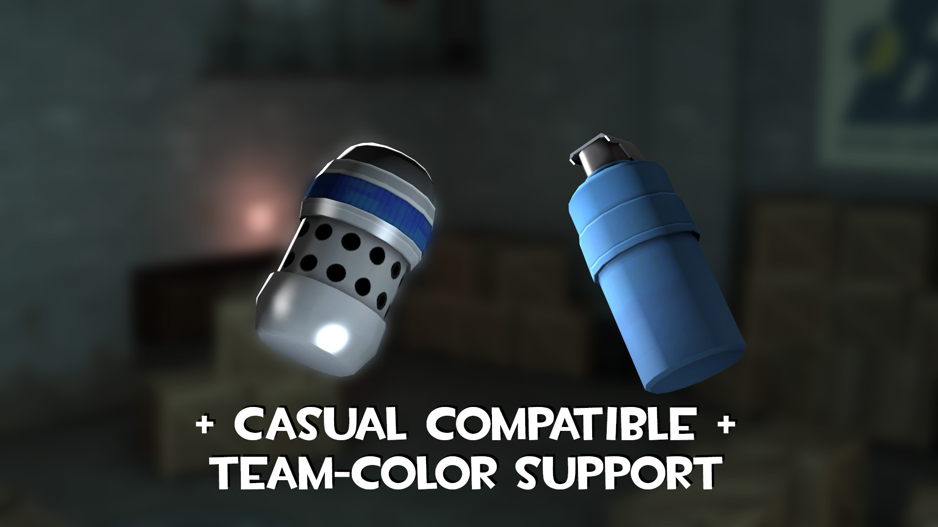 Updated Gas|Napalm Grenades