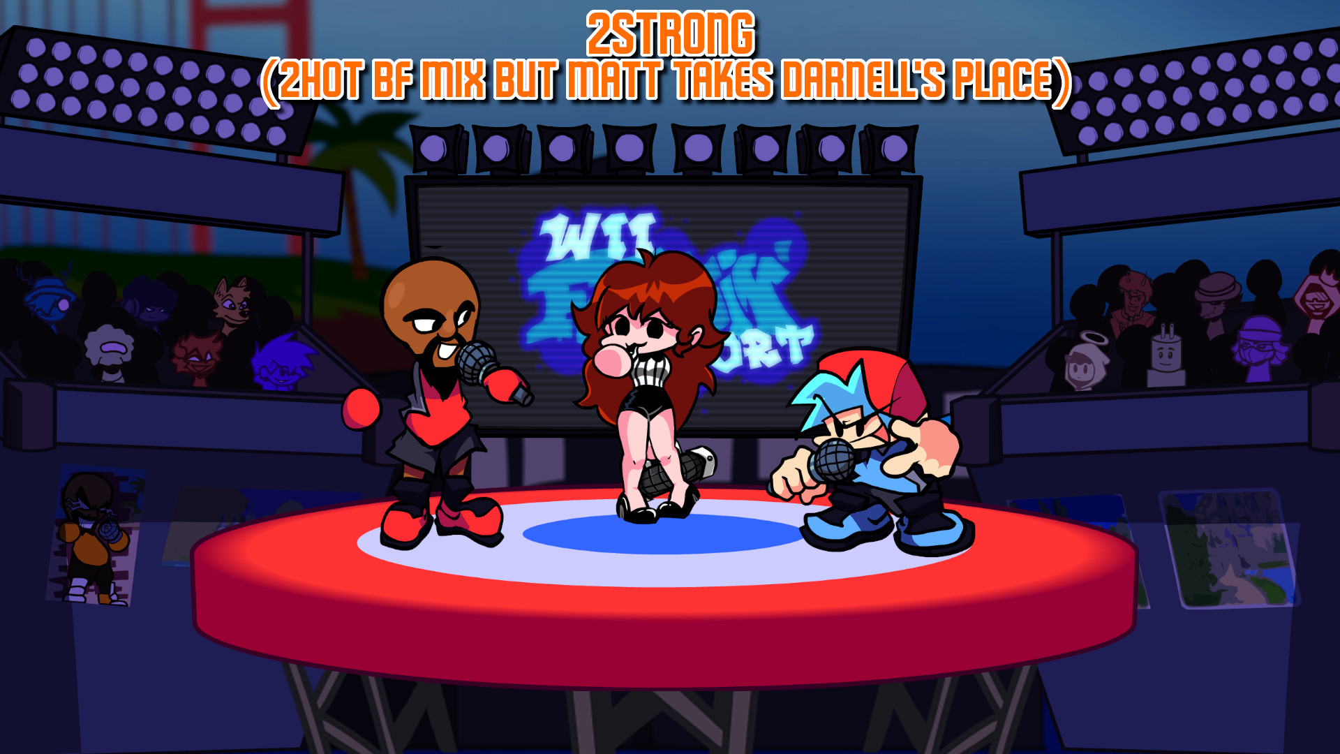 2hot BF Mix but Matt Takes Darnell's Place