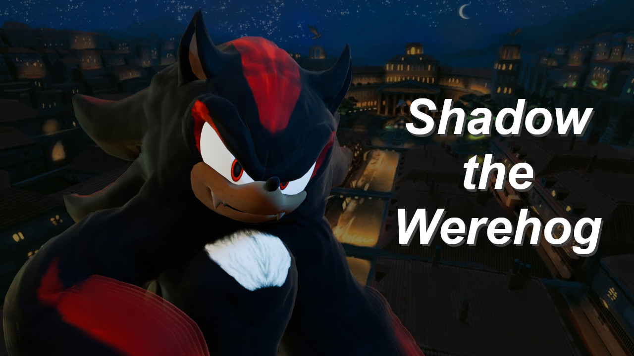 Shadow the Werehog [Sonic Unleashed (X360/PS3)] [Mods]