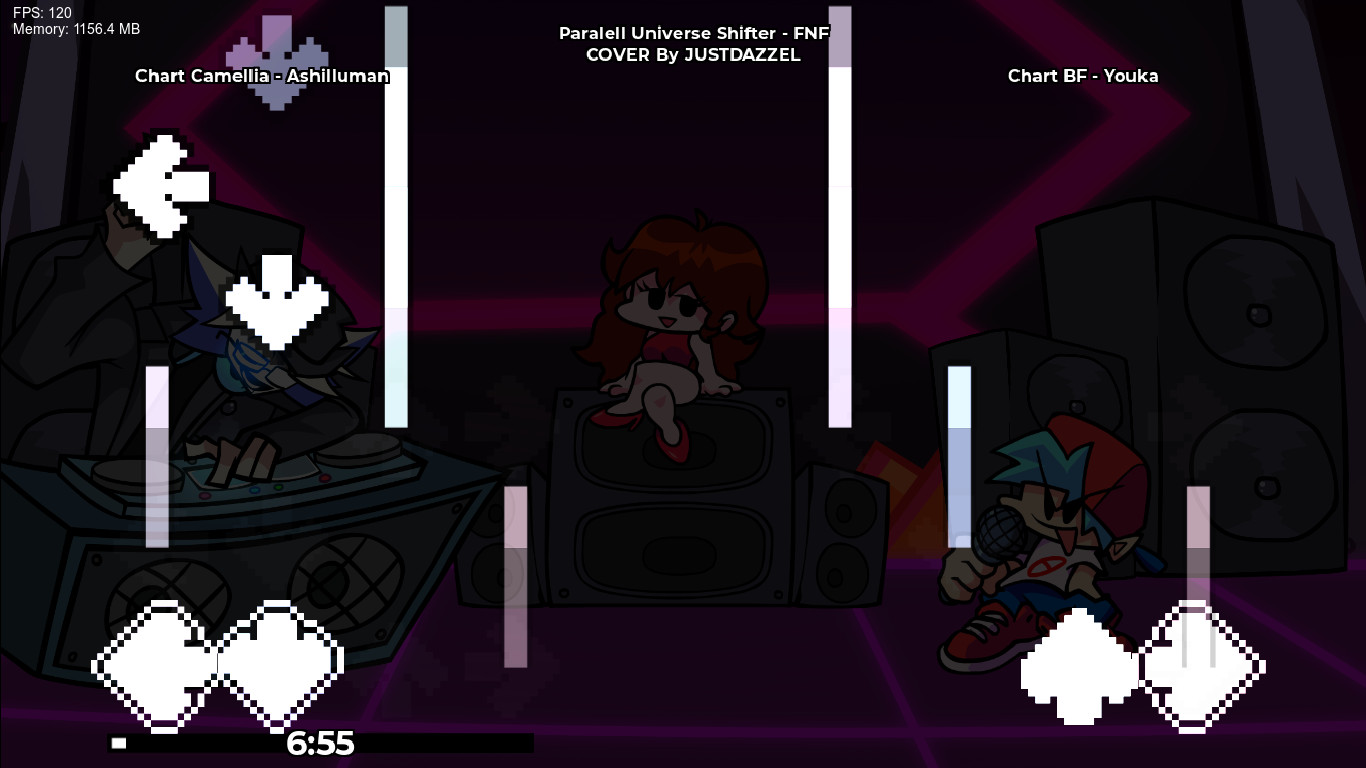 Fnf Invisible Note Invisible Pixel NOTE assets V0.7 Mod for Friday Night Funkin' | FNF Mods