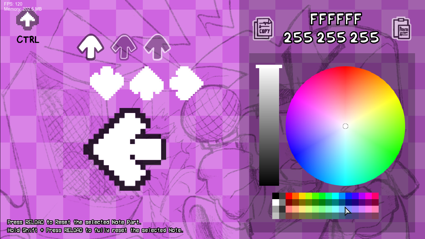 Fnf Invisible Note Invisible Pixel NOTE assets V0.7 Mod for Friday Night Funkin' | FNF Mods