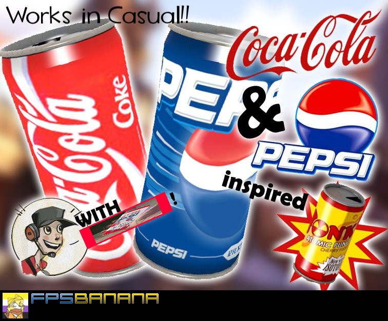 Coca-Cola and Pepsi Bonk! + Crystal Cola [CASUAL]