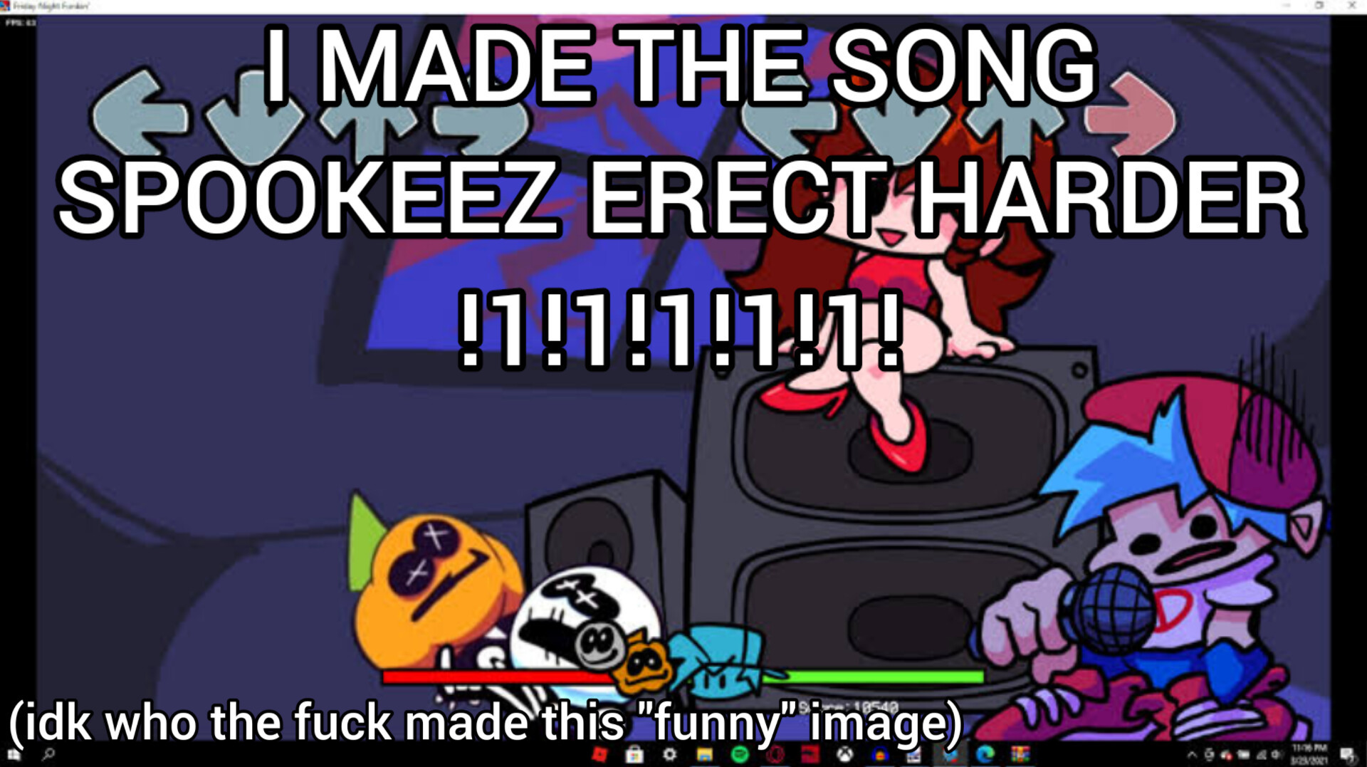 FNF but i made 2 ERECT SONGS harder