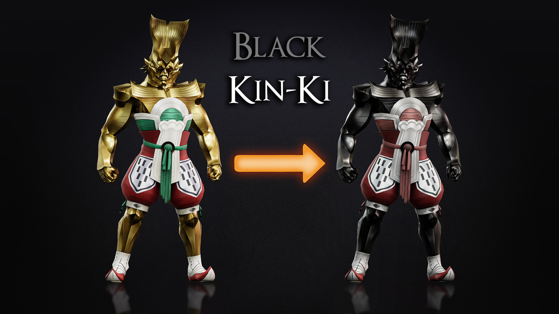 Black Kin-Ki Reskin Mod for Shin Megami Tensei V: Vengeance | SMTVV Mods